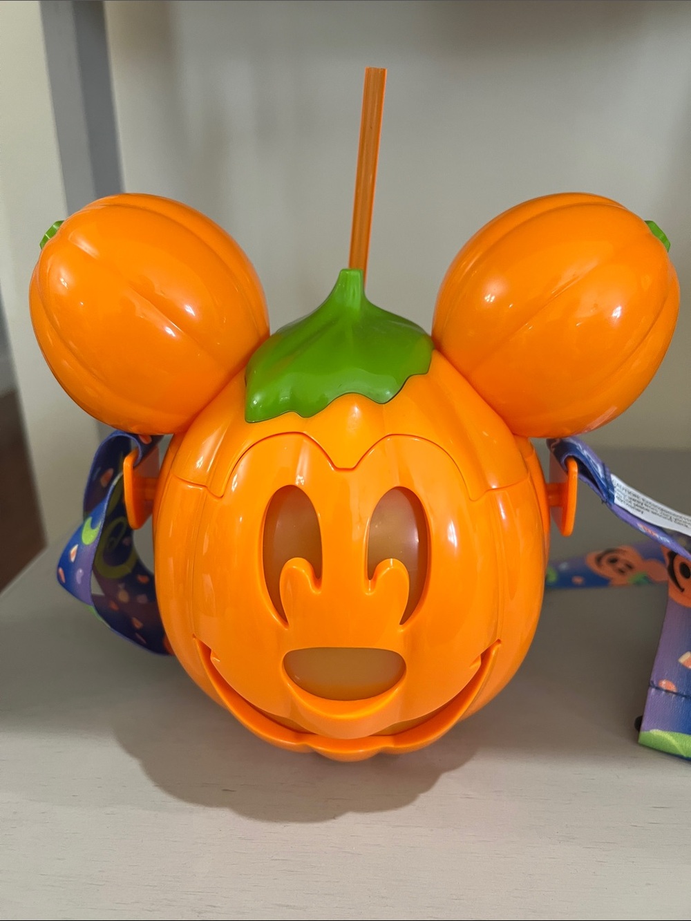 Mickey Pumpkin Trick-or-Treat Disney parks sipper